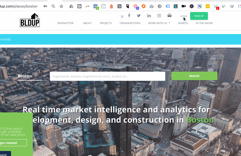 More data in BLDUP